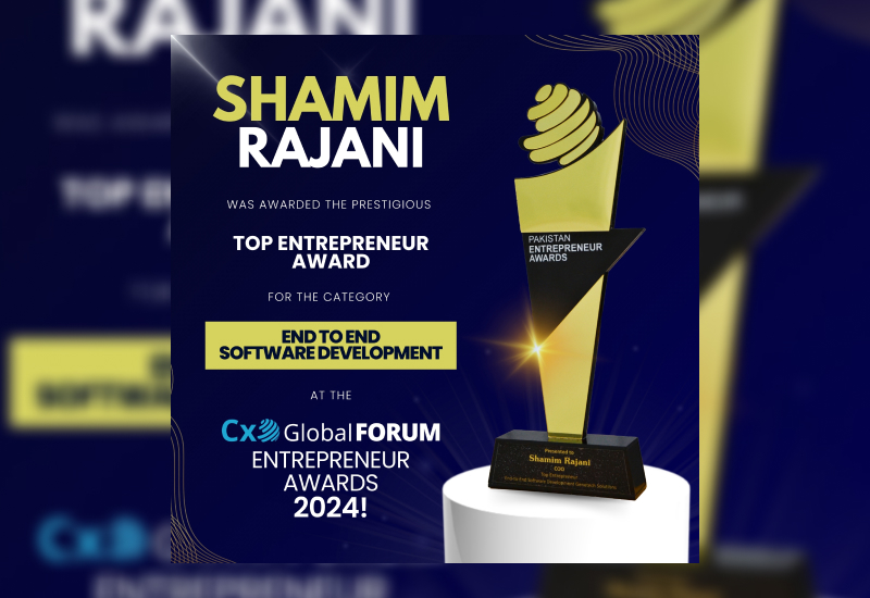 Genetech Solutions' COO Shamim Rajani Wins End-to-End Software Development Category at CxO Global Forum Entrepreneur Awards 2024